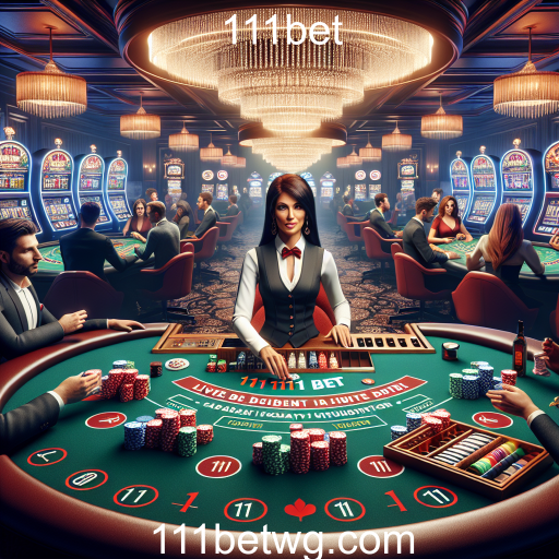 A Experiência Imersiva do Cassino Ao Vivo na 111bet